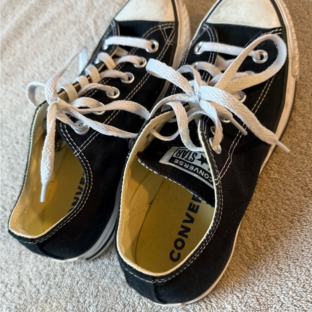 Converse Kids Black Sneakers